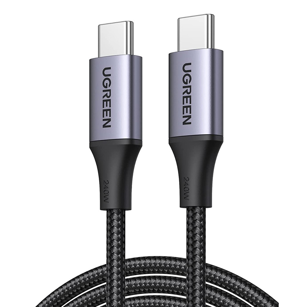 Cabo Usb C Ugreen Sincronização Dados 480Mbs 240W 2 Metros