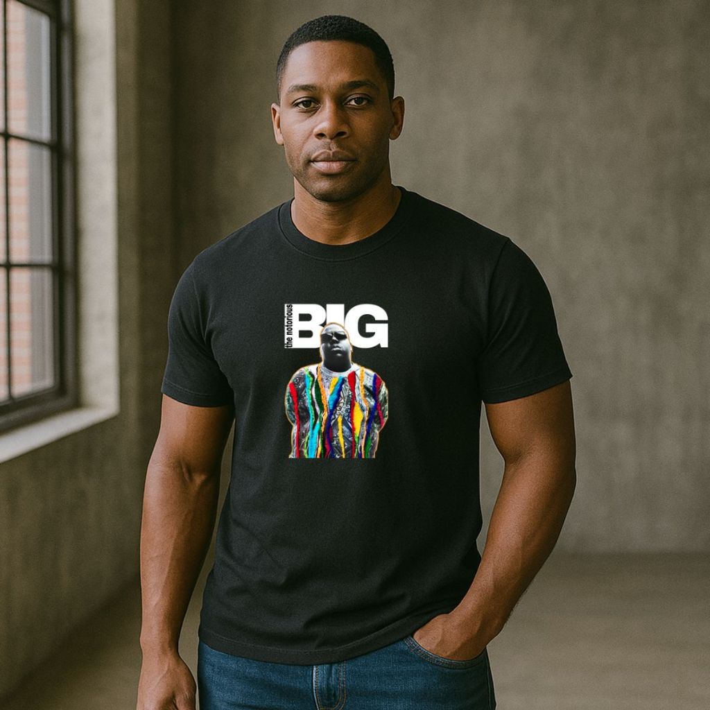 Camiseta Masculina The Notorious Big Rapper Moda Street Hip Hop 100% Algodão
