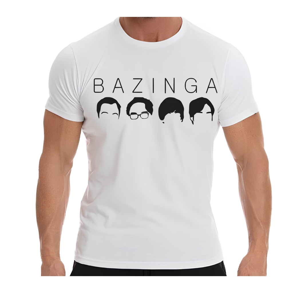 Camiseta Bazinga Sheldon Cooper The Big Bang Theory