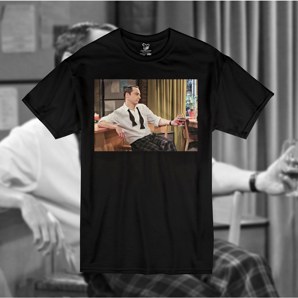 Camiseta The Big Bang Theory Unissex Tshirt 100% Algodão