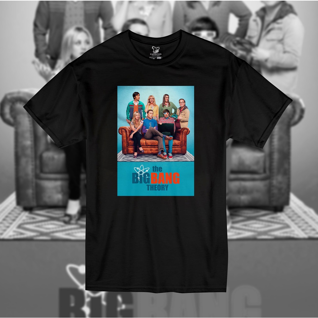Camiseta The Big Bang Theory Unissex Tshirt
