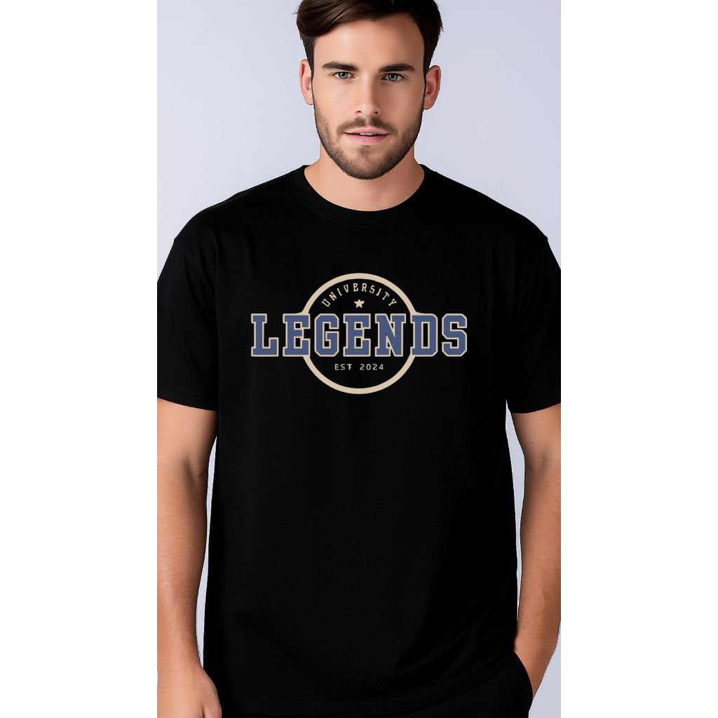 Camiseta Masculina LEGENDS Streetwear | Estampa Urbana Casual Premium