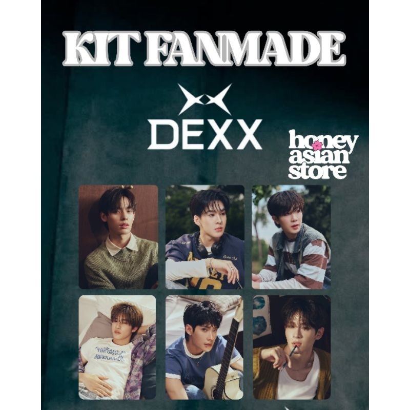 KIT Fanmade Dexx BESIDE YOU (Poster, photocard e postcard)