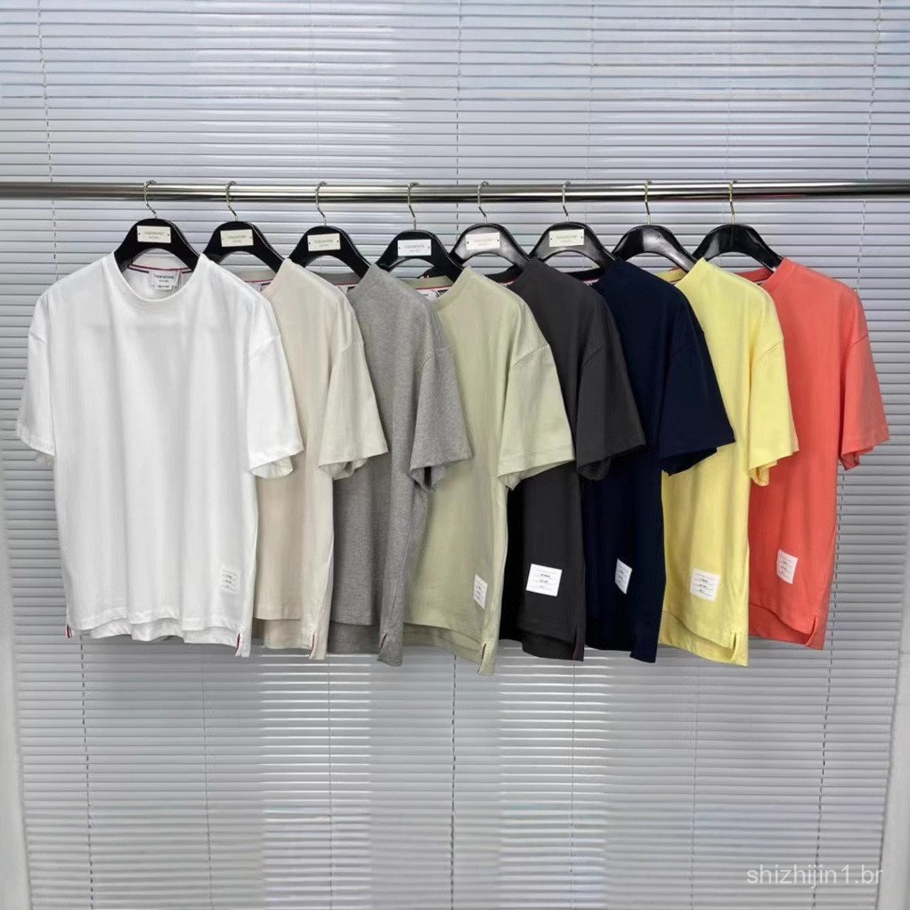 GJCE Short sleeves t Bat-sleeve loose casual t-shirt, pure cotton, solid color, round neck, plus size, unisex, versatile