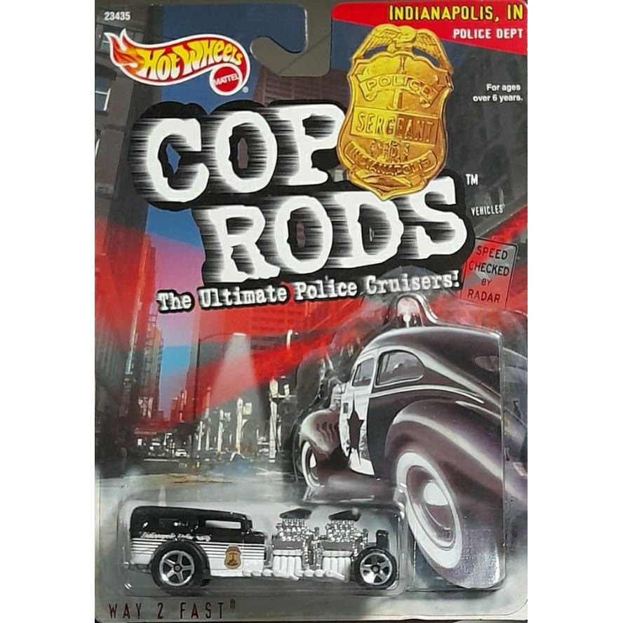 Hot Wheels Cop Rods - Way 2 Fast