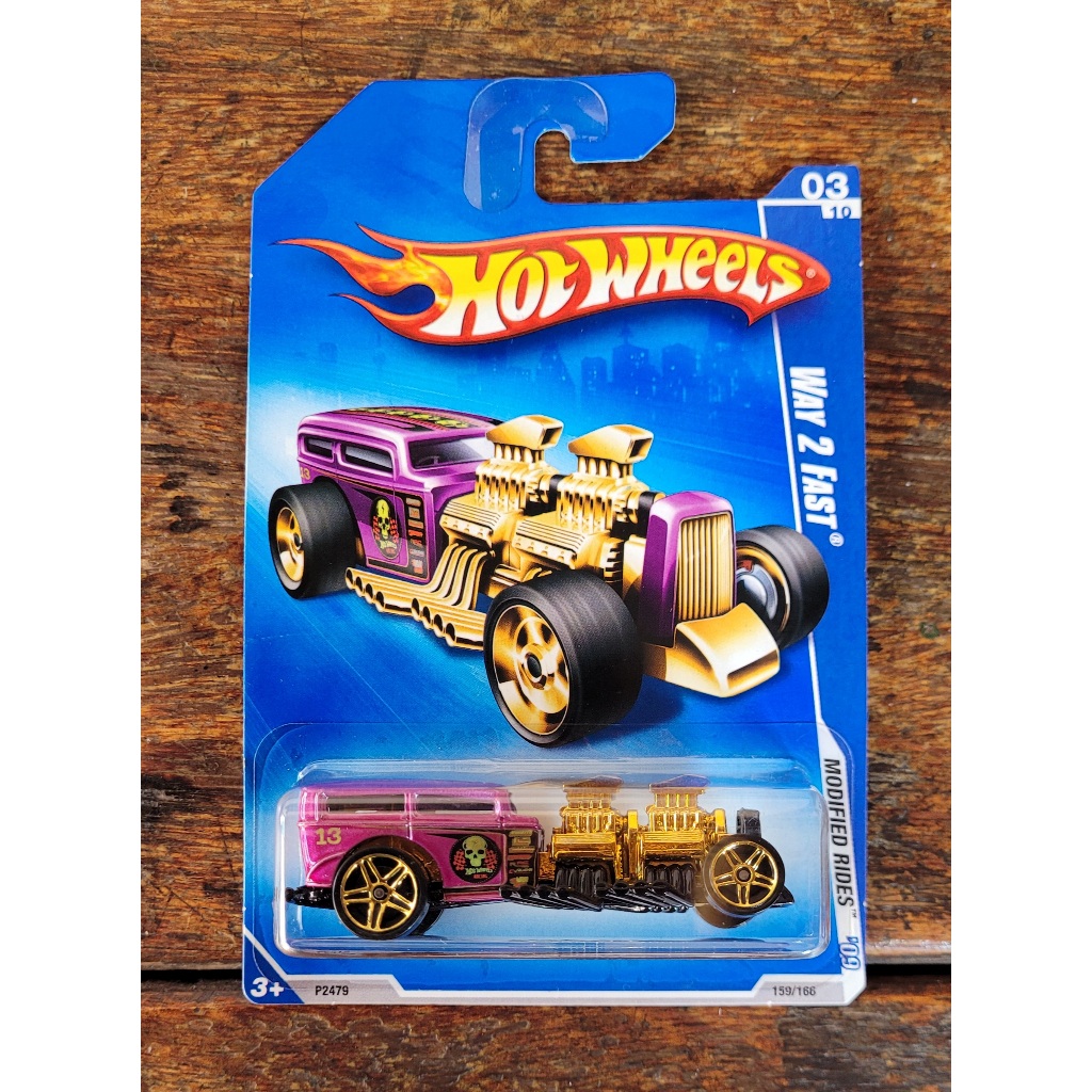 Hot Wheels - Way 2 Fast Roxo - Modified Rides 2009 (Lacrado) - Mainline 1:64