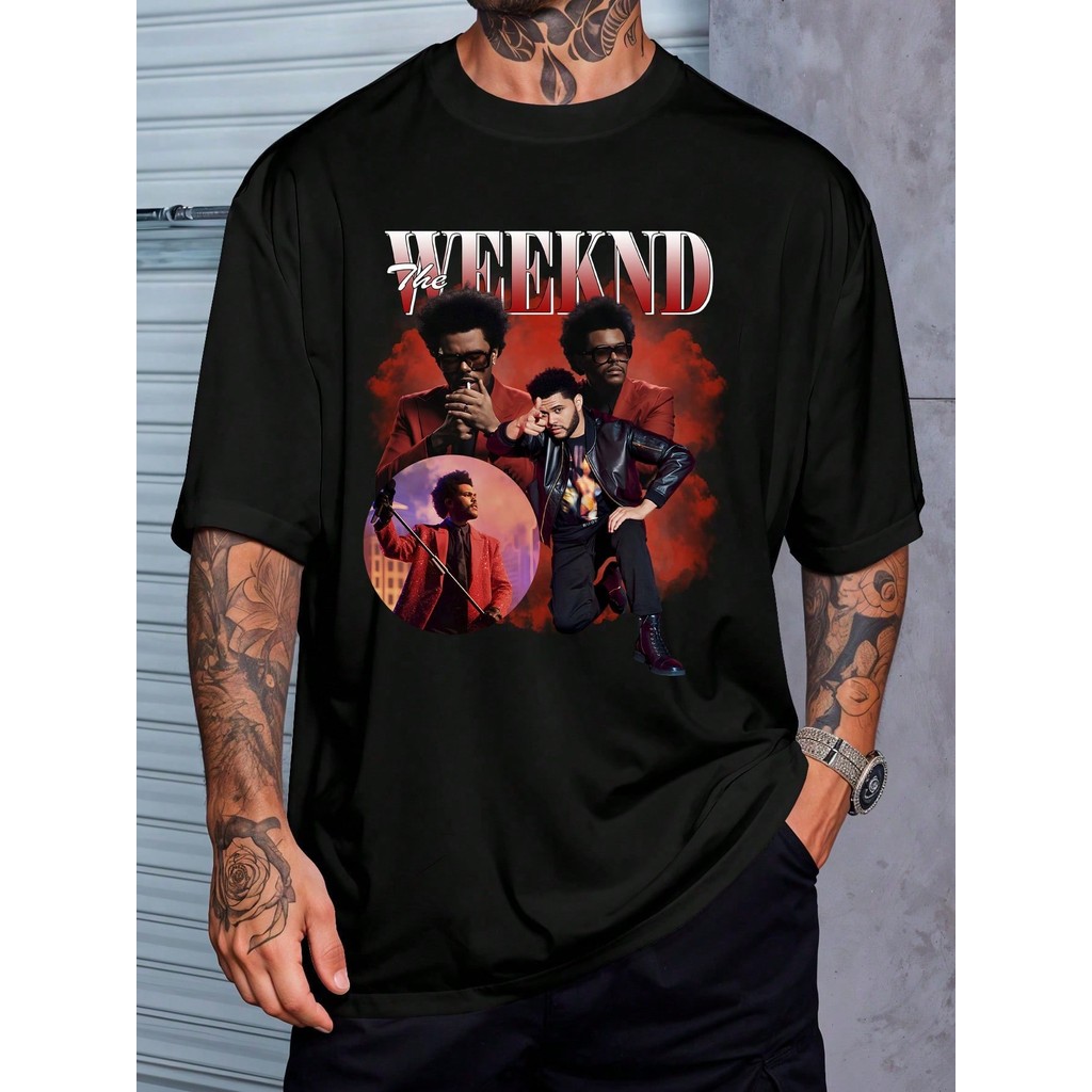 Camiseta Bootleg The Weekend Street Vintage Camisa Blusa Unissex Masculino Feminino 100% Algodão Streetwear Plus Size