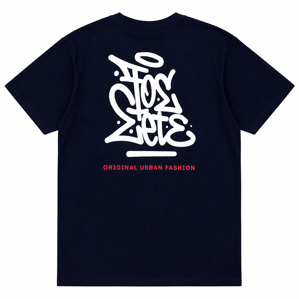 Camiseta Masculina Streetwear Preta Estampa Costas Graffiti Urban Fashion Hip Hop Manga Curta Casua
