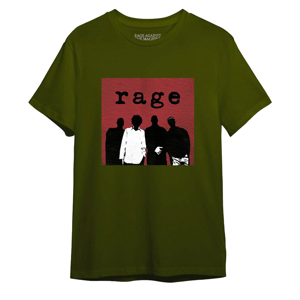 Camiseta Rage Against The Machine Take The Power Back Oficial Consulado Do Rock OF0193 Verde