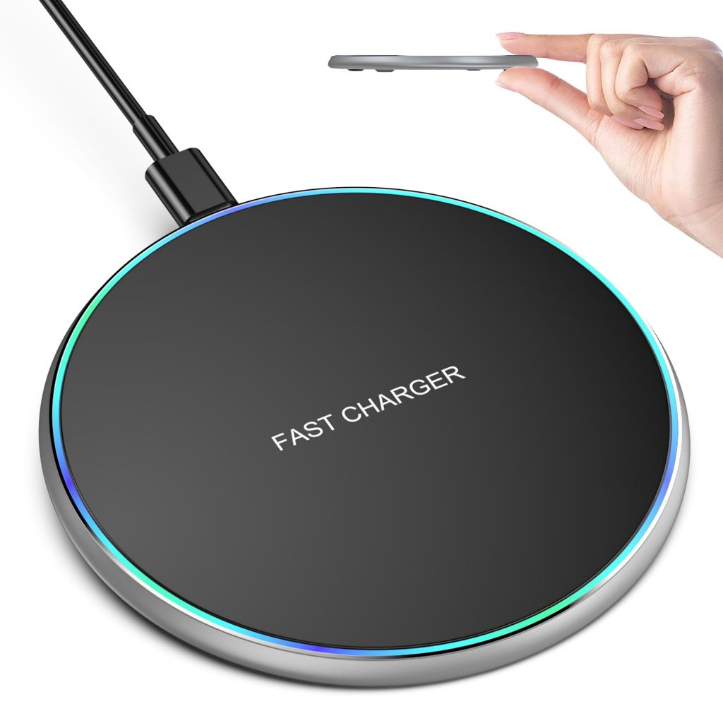 Carregador Wireless 30w Qi Indução Rápido Carregamento