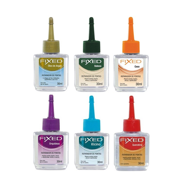 Reparador de pontas fixed 30ml concentrado - escolha o seu