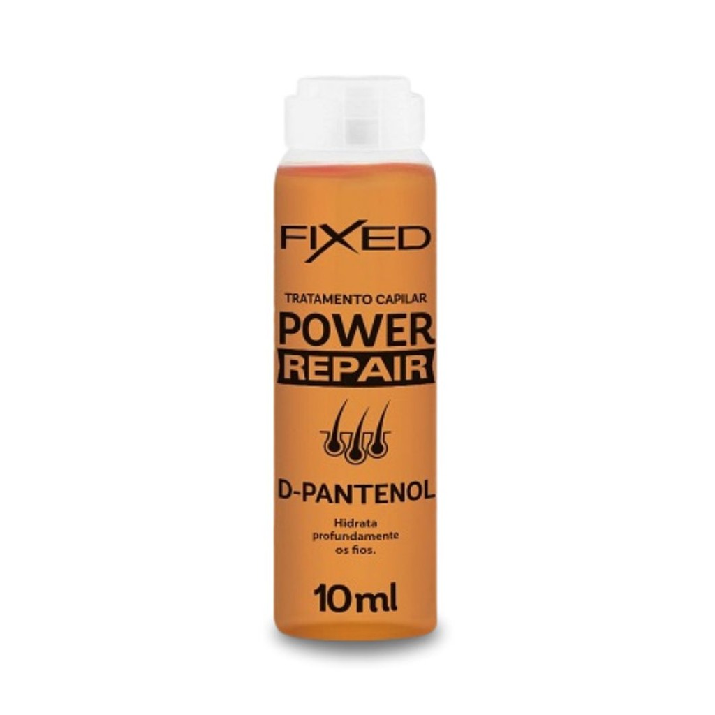 Ampola Capilar Fixed 10ml Power Repair D-Pantenol kit c/04 unidades