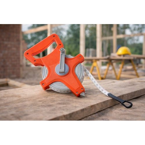 Fita métrica manivela 30 metros BLACK BULL laranja