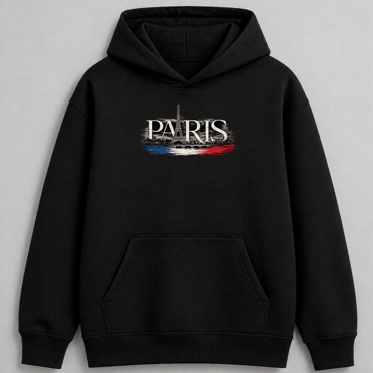 Moletom Canguro Flanelado Masculino/Feminino Ney York Paris Italy London Brasil Estilo Urbano Moda Inverno