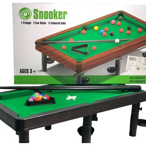 Mesa Bilhar Snooker Sinuca Portatil 2 Tacos Lazer Compacta Facil Montagem