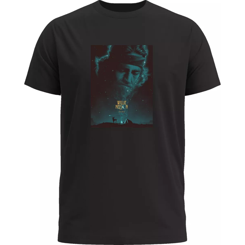 Camiseta Willie Nelson Stardust Poster