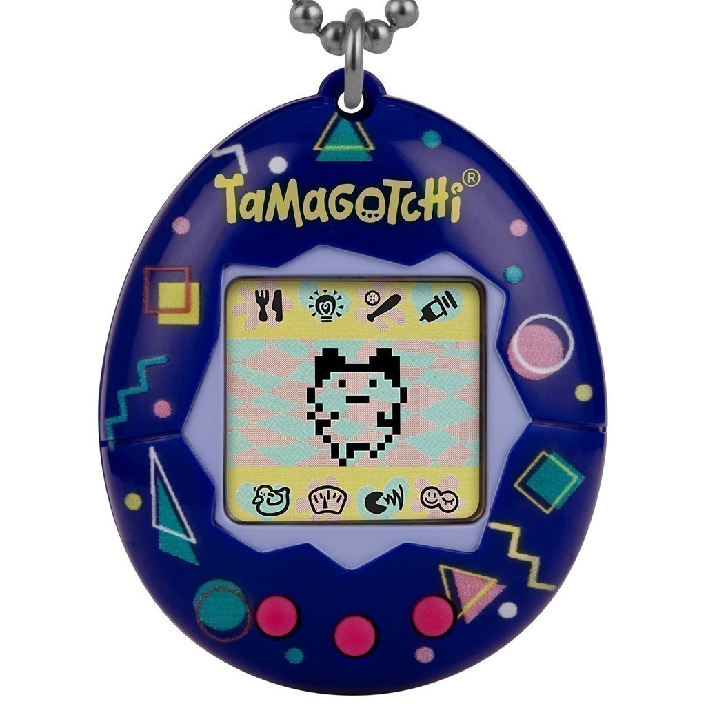 Jogo eletrônico original de Tamagotchi - estilo para os anos 90 novo logotipo pode não estar em japonês