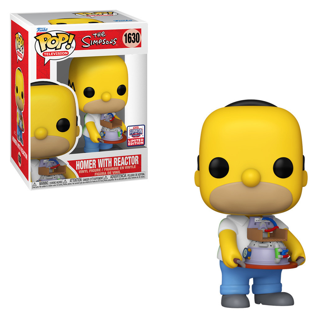 Funko Pop! The Simpson Homer With Reactor 1630 Exclusivo