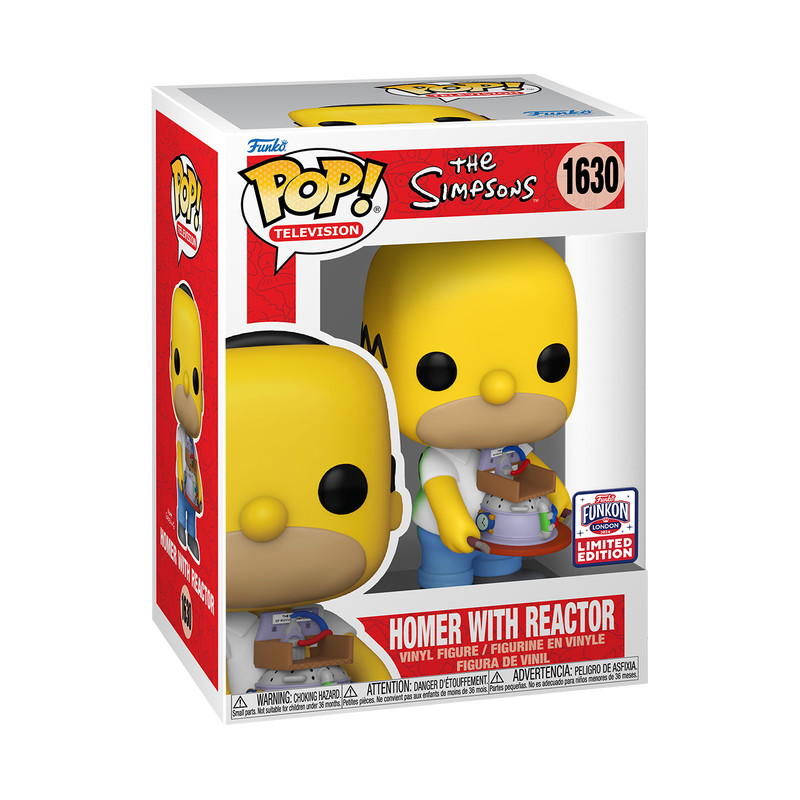 Funko Pop The Simpsons Homer With Reactor 1630