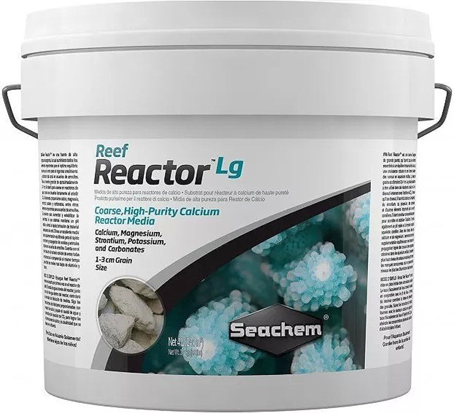 Mídia Reator de Cálcio Seachem Reef Reactor LG 4L