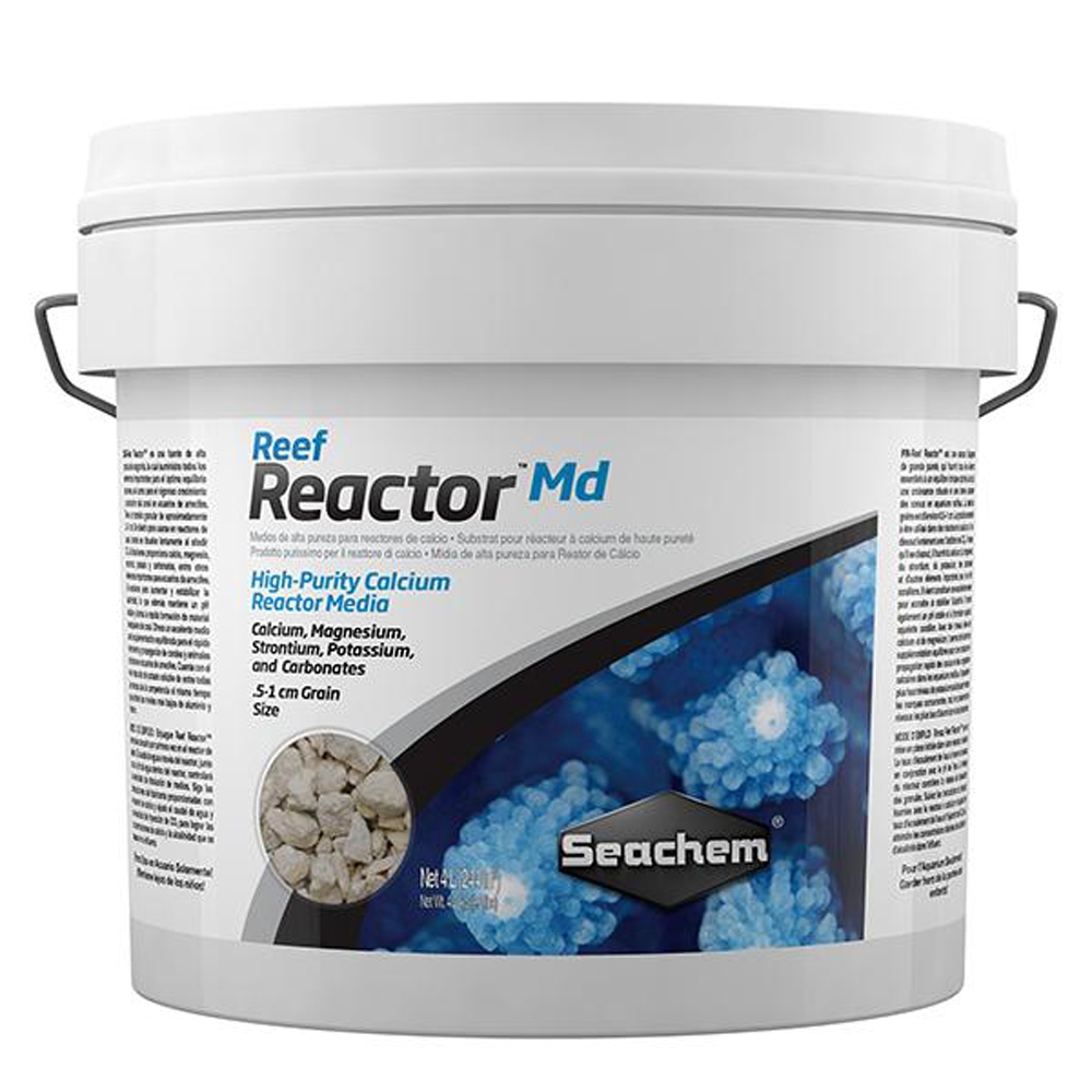 Mídia Reator De Cálcio e Magnésio Seachem Reef Reactor Md 4L
