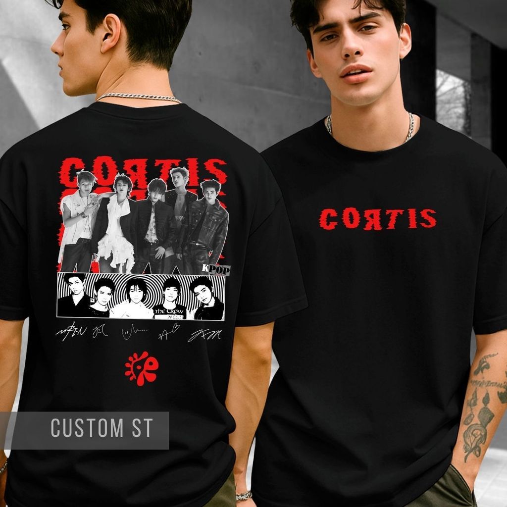Camiseta Cortis Color Outside The Lines Banda Coreana Album Boy Band Fandom