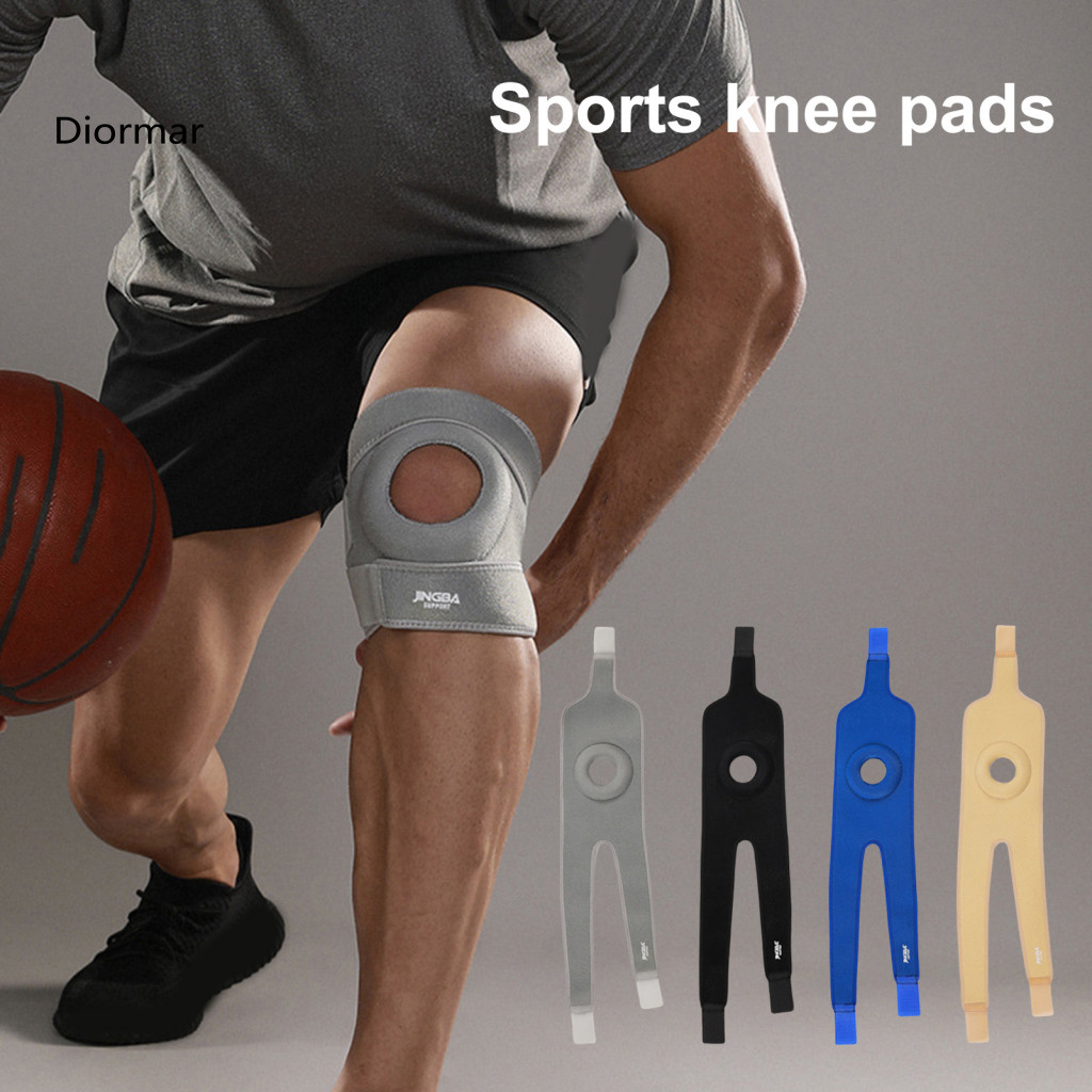 Mountaineering Knee Sleeve Sports Brace Open Patella Adjustable Non-slip Support for Men Women – Breathable Pain Relie