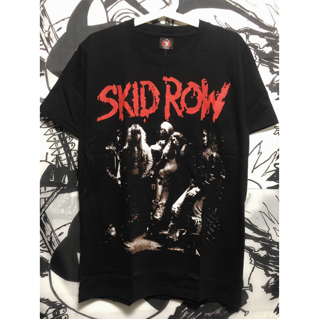 Music.Soul Camiseta Masculina Skid Row Youth Gone Wild | Estética Hair Metal 80s Unissex 100% algodão