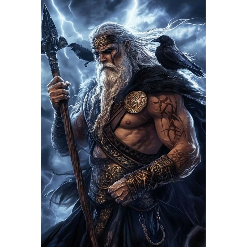 QUADRO DECORATIVO PLACA MDF-ODIN BRAVO