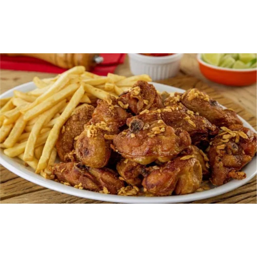 Adesivo Parede Decorativo Frango Passarinho Mais Fritas