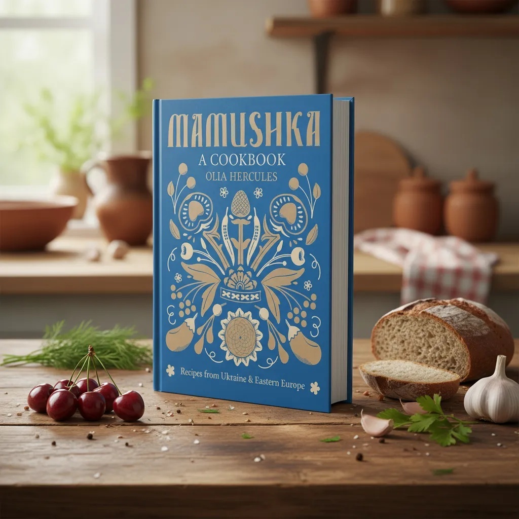 Livro Mamushka : Recipes From Ukraine And Eastern Europe Olia Hercules Importado Em Inglês Capa Dura