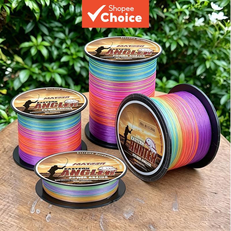 Linha Trançada Forte 500M EASTERN HUNTER GEN2 X8 , Multicolorida