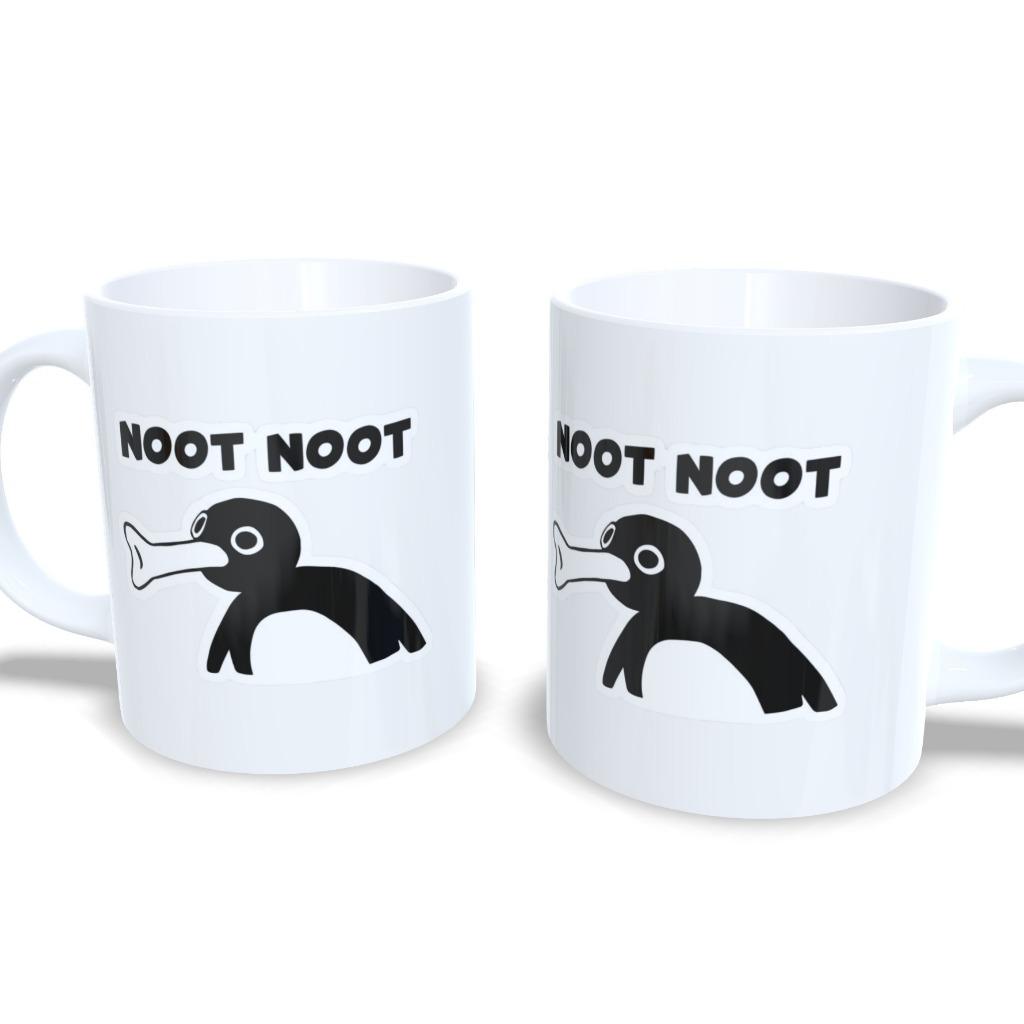 Caneca Personalizada Meme Pingu Noot Noot Boom