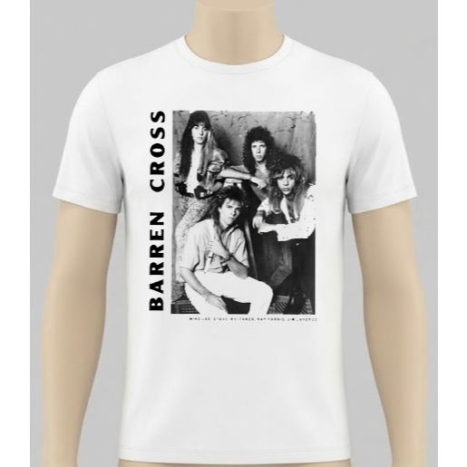 Camiseta Barren Cross Heavy Metal Christian Band EXCLUSIVA