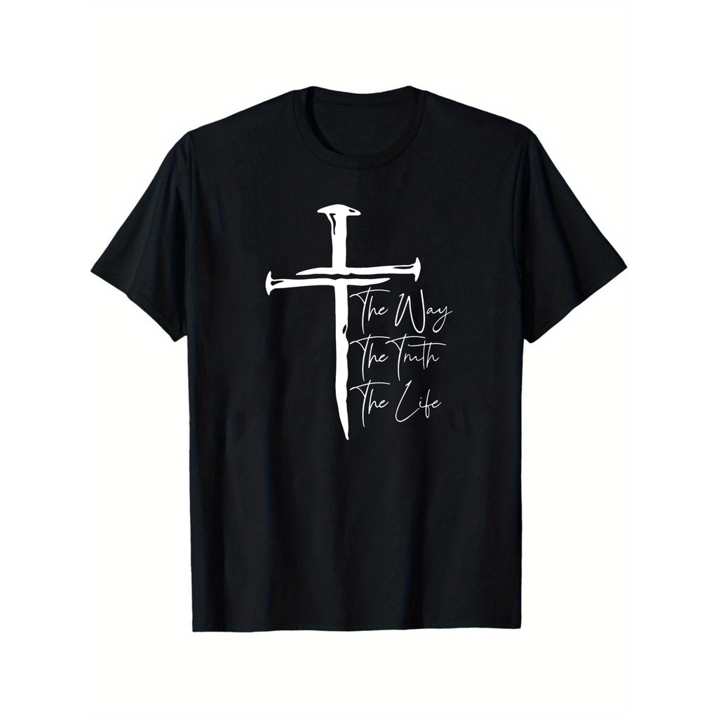 Camiseta Christian Faith - João 14: 6 Verso 