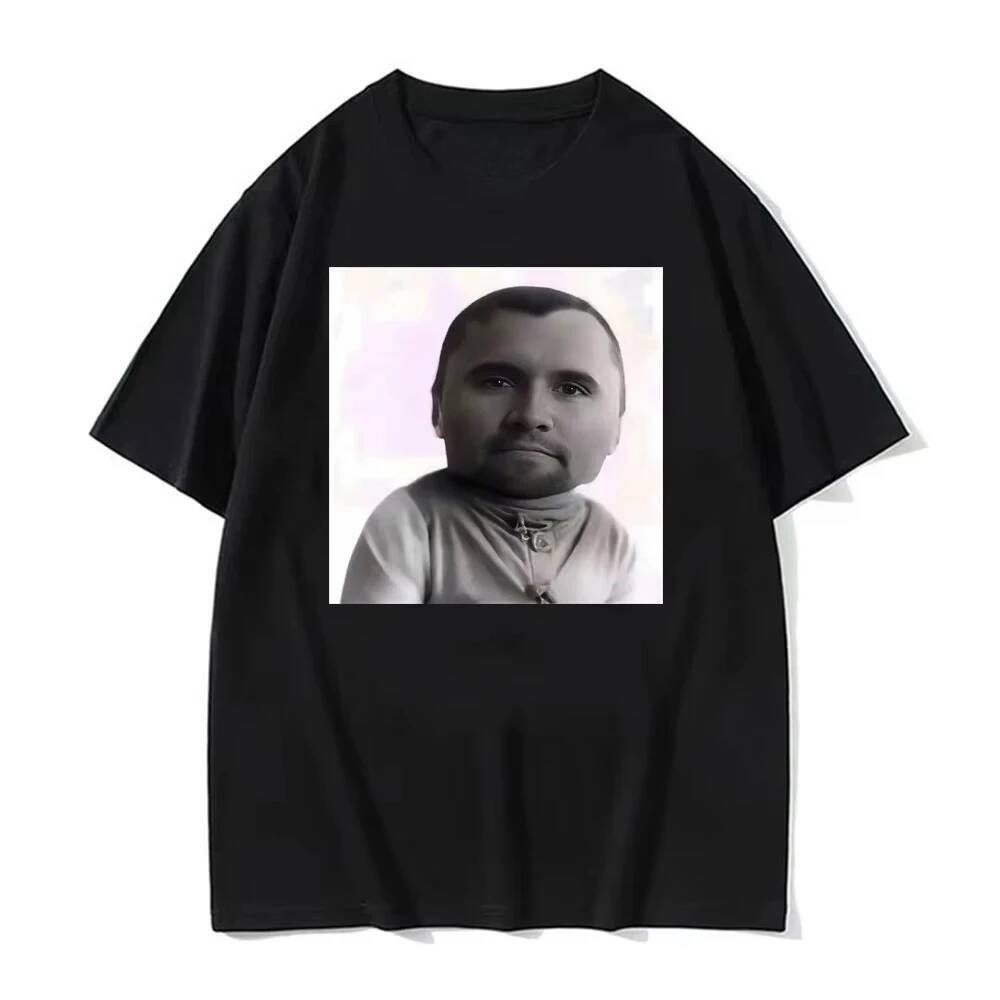 Funny Charlie Kirk Baby Face Meme Graphic Tee Shirt Men Women Fashion Classic Short Sleeve T-shirt Street Harajuku