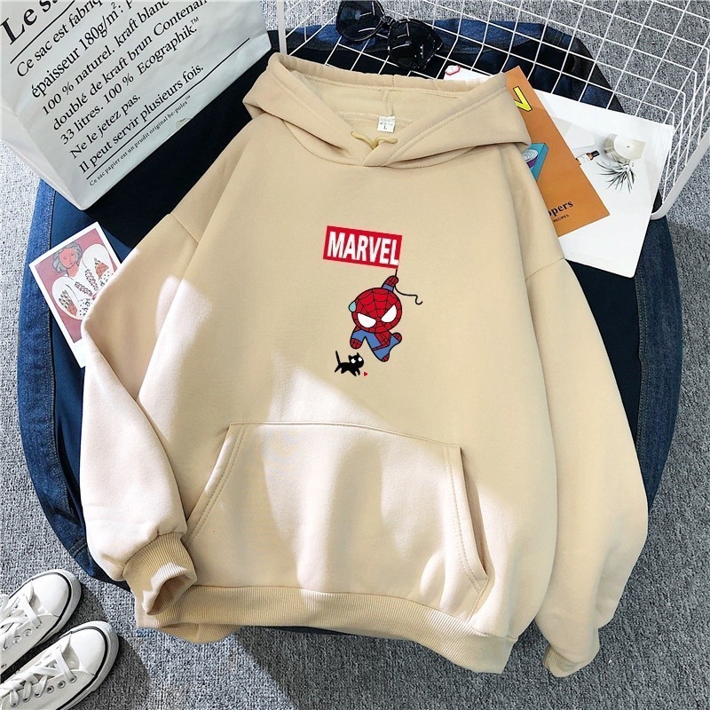 MOLETOM CANGURU Sweatshirt woman new autumn pattern character cartoon ENVIO RAPIDO