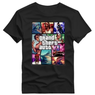 Camiseta Unissex Jogo 6 Video Game Lucia 100% Algodão