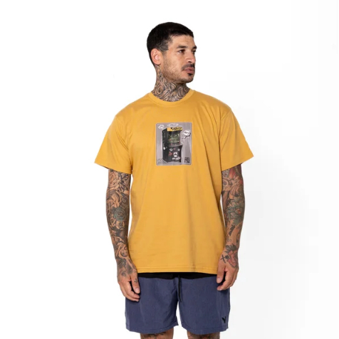 Camiseta Masculina Com Tecido Premium Com Estampa De Video Game 100% Algodão