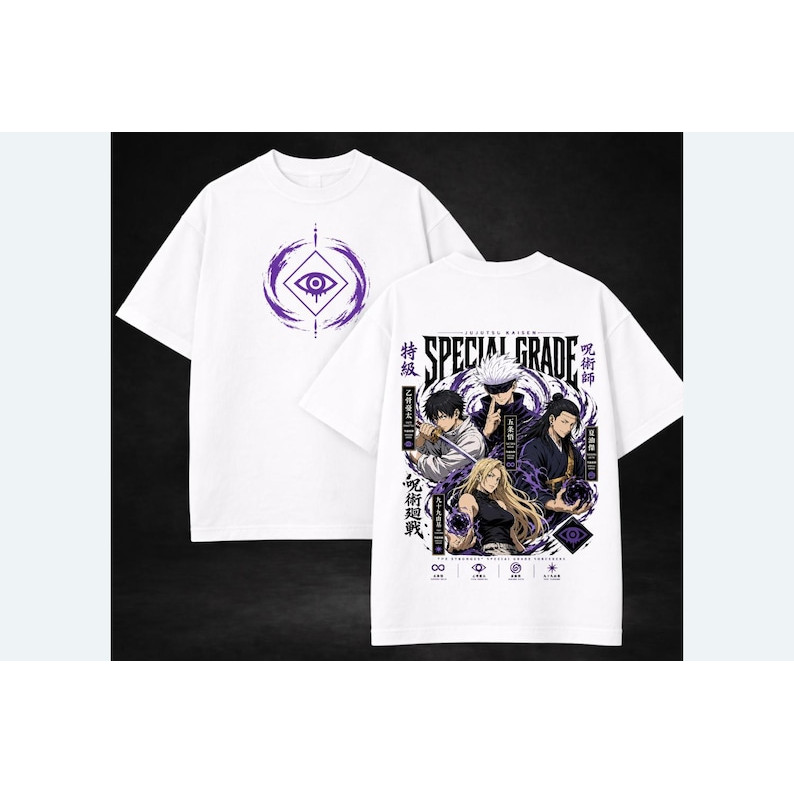 Camiseta Masculina Feminina Estampa Jujutsu Kaisen 