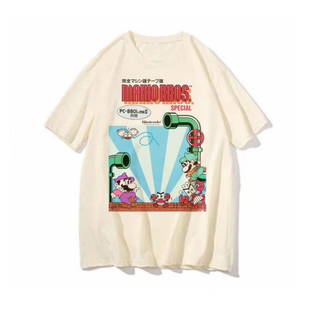 Camiseta Mario Bros Special nintendo super classico blusa feminina masculina vintage antiga