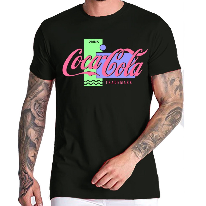 Camiseta Coca Cola Trademark Special Fluor 100% Algodão