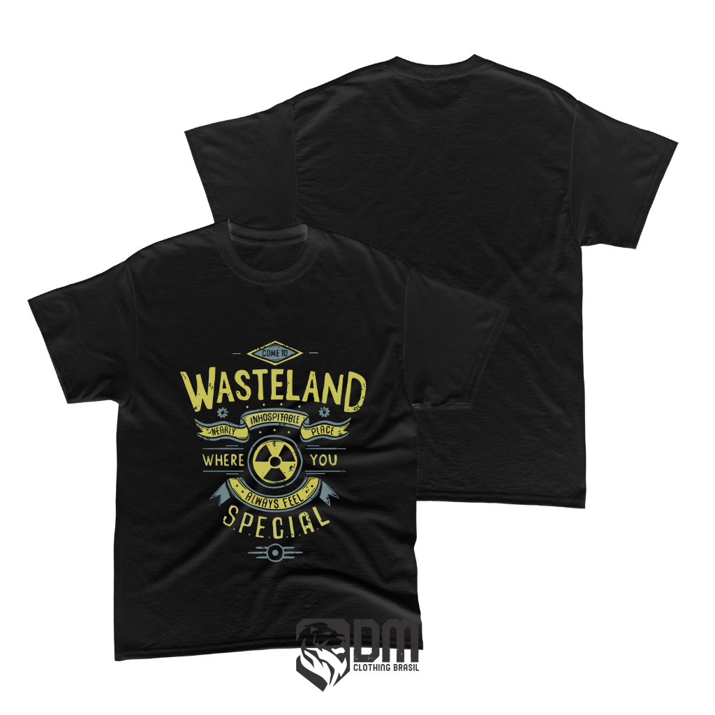 Camiseta algodão Wasteland Special fio 30.01