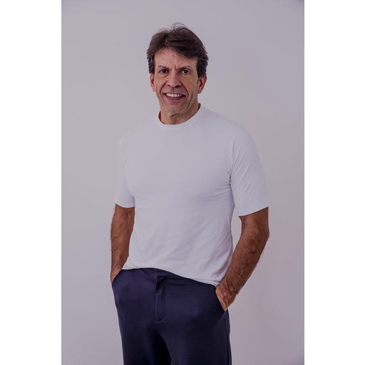 Special Tech T-shirt  Branca Antiodor, Anti Suor, Antibacteriana e com Proteção Solar