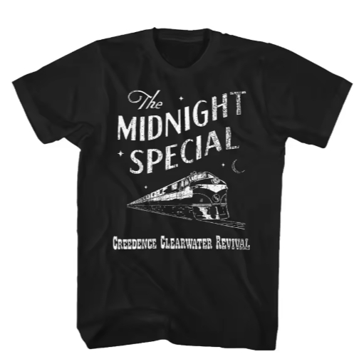 Camisa Camiseta Basica Midnight Special Creedence Banda adulto Infantil Algodao Unissex Conforto tshirt