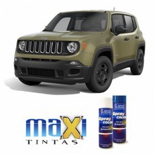 Spray Automotivo Verde Commando Jeep + Verniz Spray 300ml