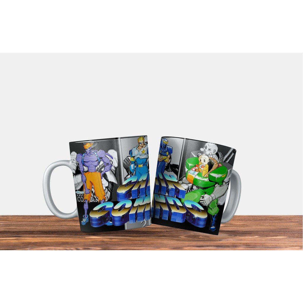 Caneca Coleção Captain Commando 3 - 300 Ml