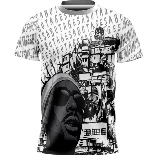 Camiseta Sabotage Rap Camisa Rapper
