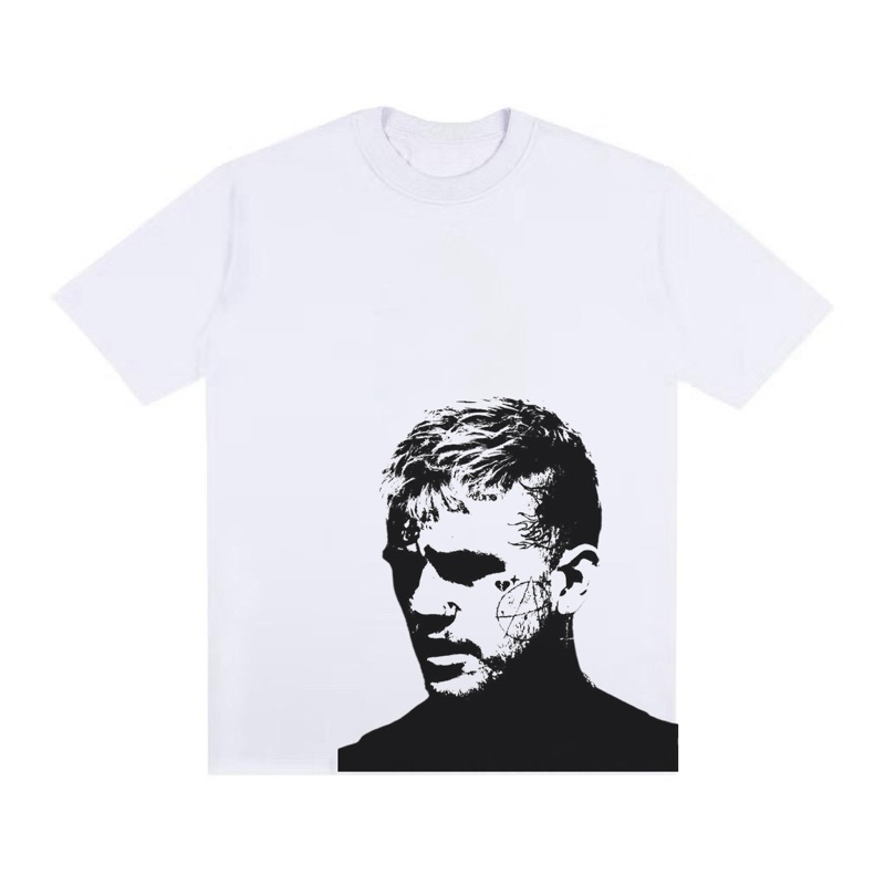 Camiseta Streetwear Oversized T-Shirt Larga Estampada Y2K Rap Hip Hop Rapper Lil Peep Legend Emo