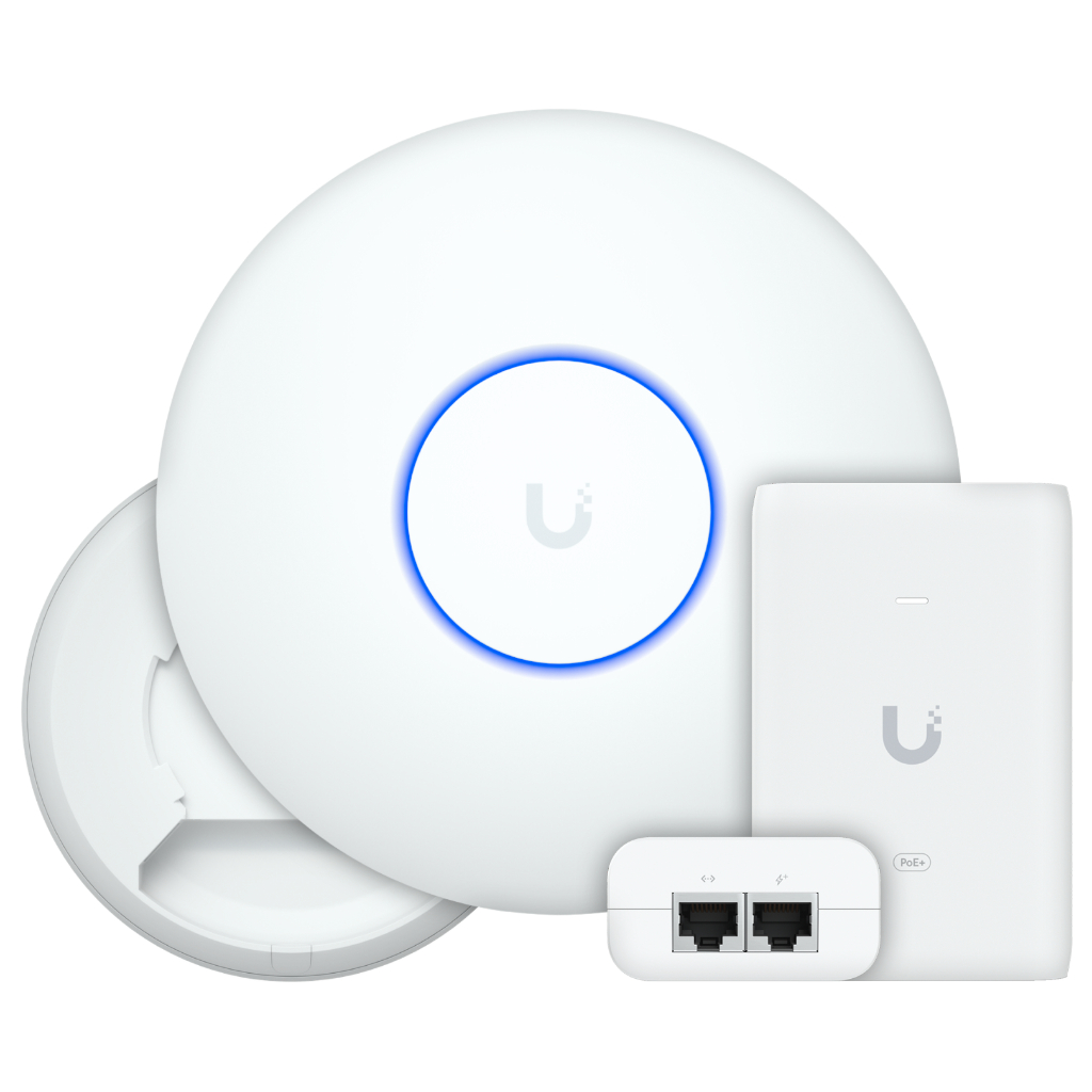 U7 Lite Com Fonte 30W 48V Ubiquiti | Roteador Wi-Fi 7 Access Point Dual Band 4.3 Gbps + Injetor PoE+